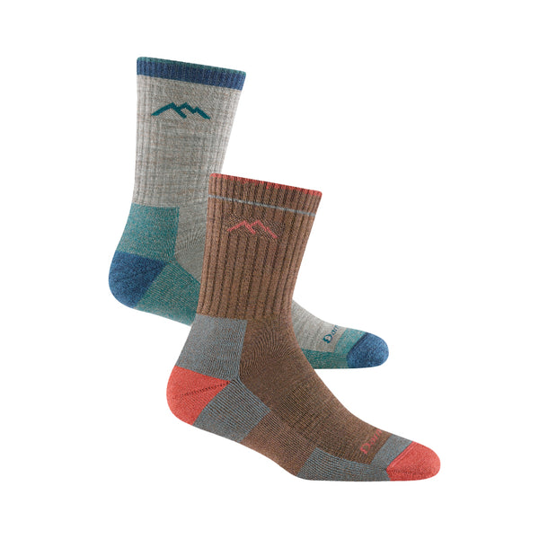 極簡單色.男女款登山 2 入組 | Micro Crew Midweight Cushion