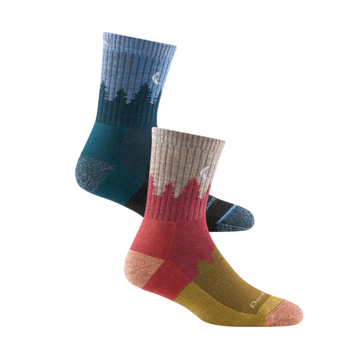 Treeline 山林系.女款登山 2 入組 | Micro Crew Midweight Cushion