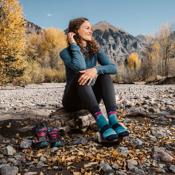 女款 5025.Coolmax® Mirror Lake Micro Crew Midweight Cushion