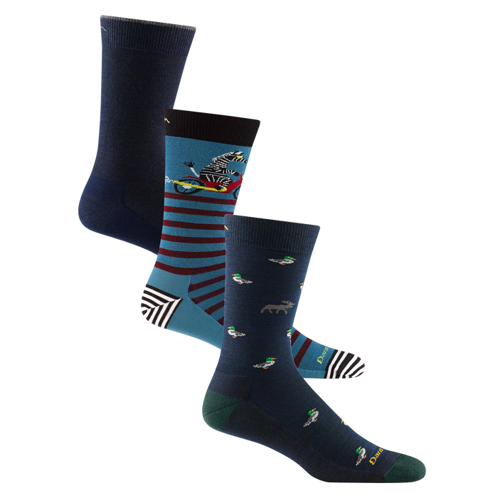 派對動物.男款生活 3 入組 | Crew