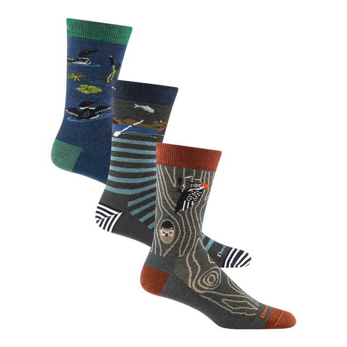 林地動物.男款生活 3 入組 | Crew Lightweight