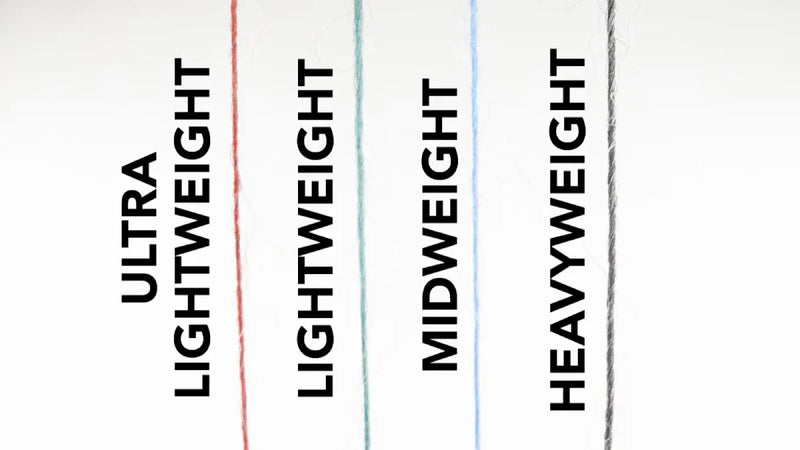 認識 Darn Tough 羊毛襪-厚度（Weights）篇