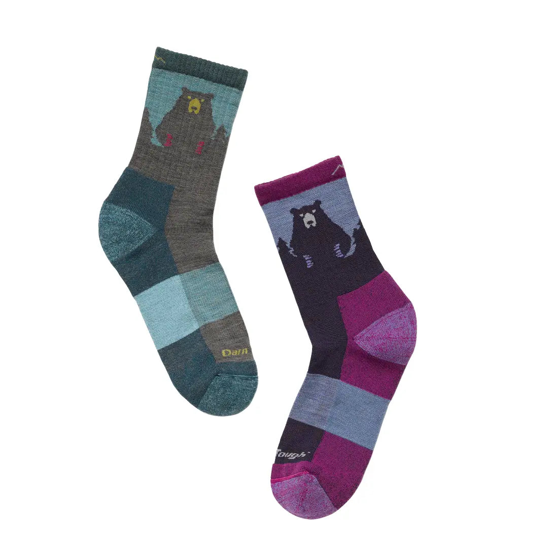 Bear Town 熊熊．女款登山 2 入組 | Micro Crew Lightweight Cushion