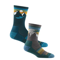 男女款夕陽組 2-Pack | Hiking．Micro Crew Lightweight Cushion