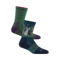 【聖誕禮盒．女款登山 2 入組】Micro Crew（贈：珪藻土吸水杯墊一個）