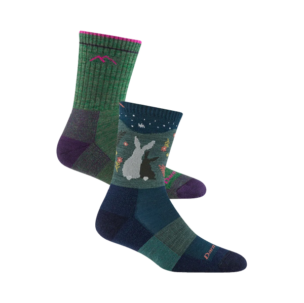 【聖誕禮盒．女款登山 2 入組】Micro Crew（贈：珪藻土吸水杯墊一個）