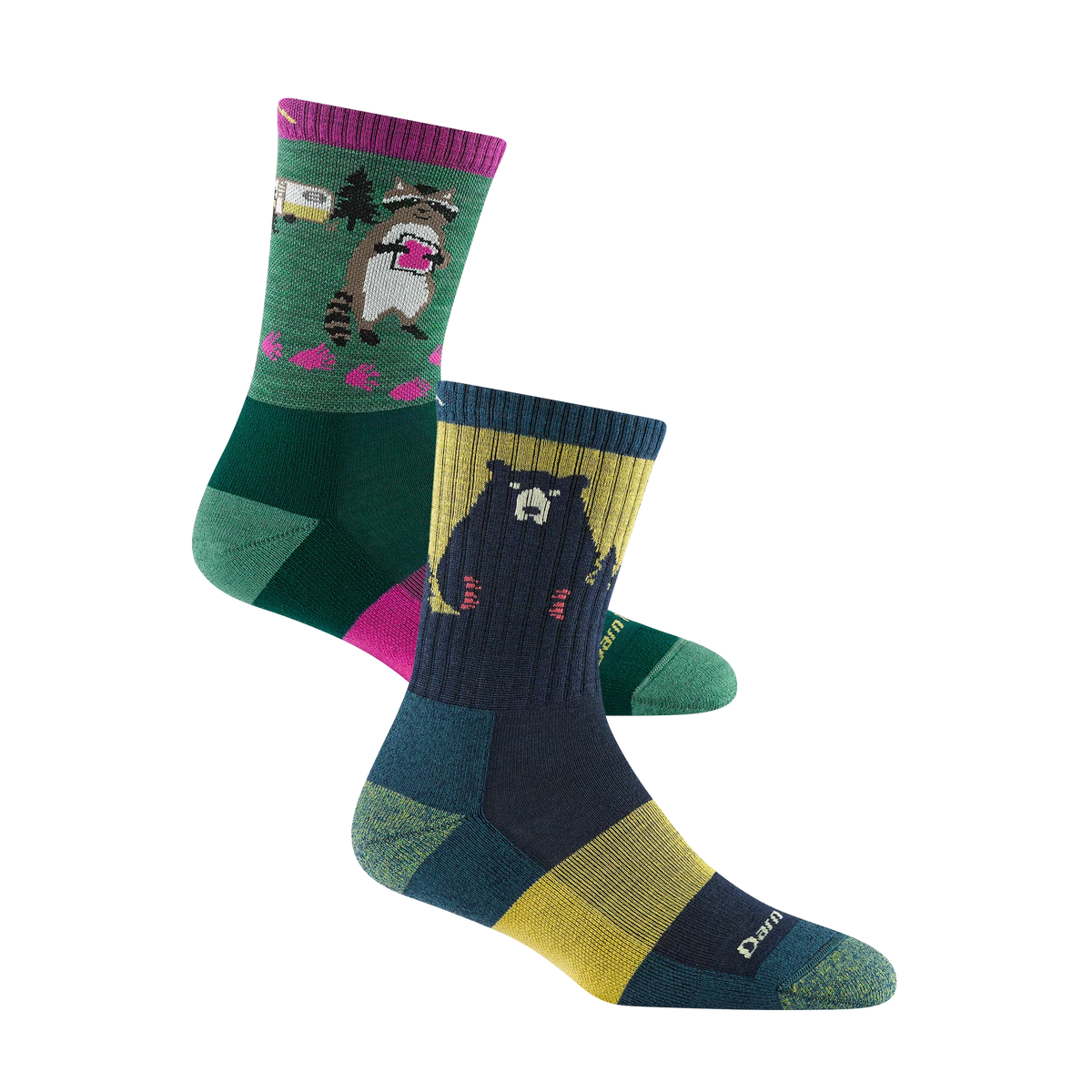 女款 派對動物 2-Pack | Hiking．Micro Crew Lightweight Cushion