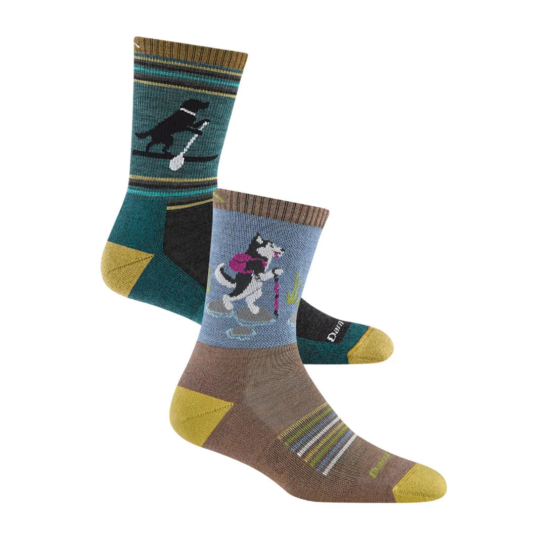 可愛狗勾．男女款登山 2 入組 | Micro Crew Lightweight Cushion