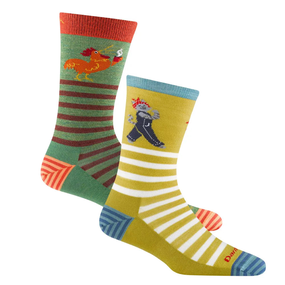 可愛動物．男女款生活 2 入組 | Crew Lightweight