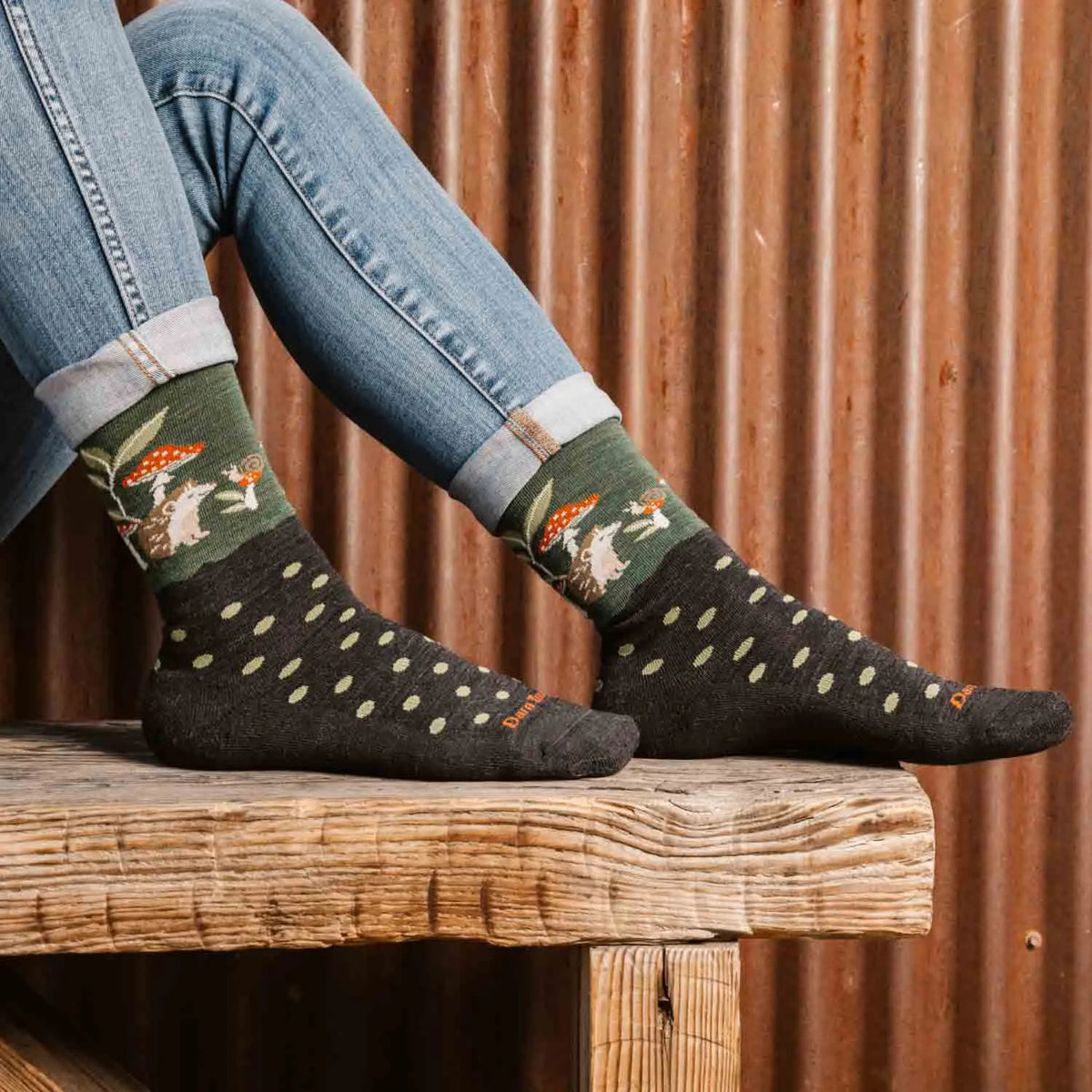 女款 6105．Wild Life Crew Lightweight Cushion