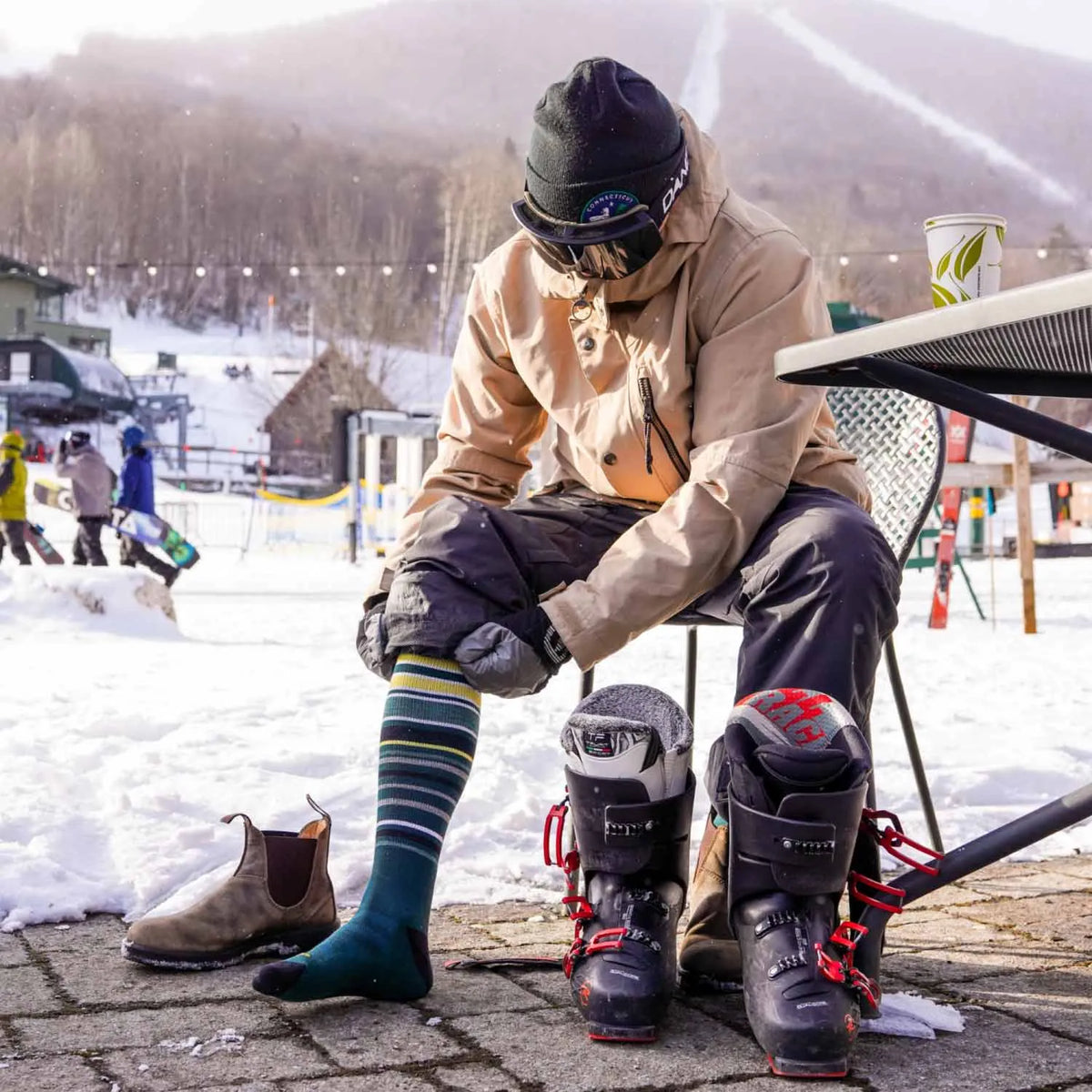 男款 8017．Snowpack Over-the-Calf Midweight Cushion