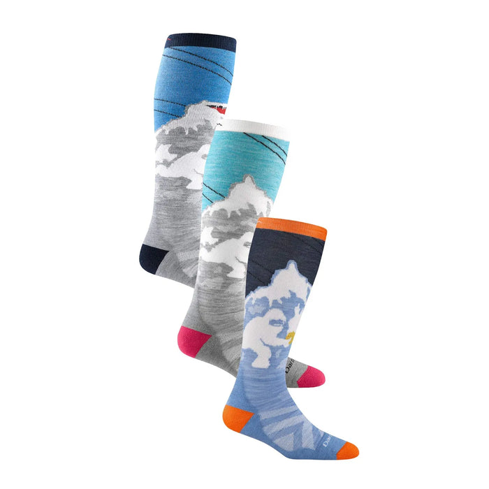 Yeti．親子款滑雪 3 入組 | Over-the-Calf Midweight Cushion