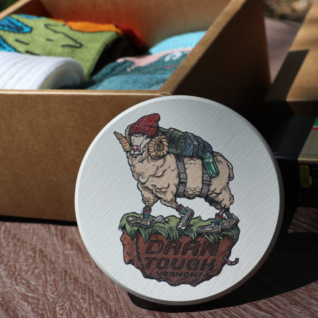 【聖誕禮盒．女款登山 3 入組】Micro Crew（贈：珪藻土吸水杯墊一個）