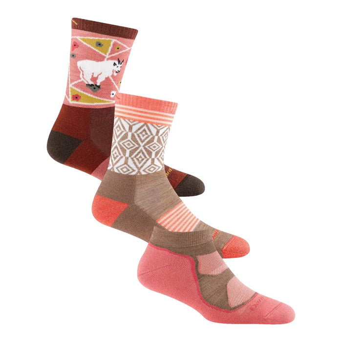 圖騰山羊．女款登山 3 入組 | Lightweight