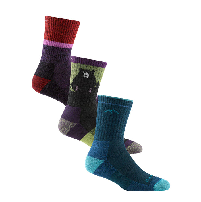 經典熊熊．女款登山 3 入組 | Hiking．Micro Crew