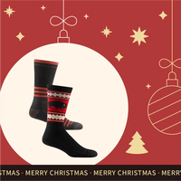 【聖誕禮盒．男款登山 2 入組】Boot（贈：珪藻土吸水杯墊一個）