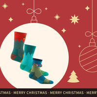 【聖誕禮盒．親子款登山 3 入組】Micro Crew（贈：珪藻土吸水杯墊一個）