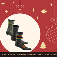 【聖誕禮盒．男款登山 3 入組】Micro Crew Lightweight Cushion（贈：珪藻土吸水杯墊一個）