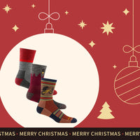 【聖誕禮盒．男款登山 3 入組】Micro Crew（贈：珪藻土吸水杯墊一個）