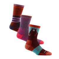 【聖誕禮盒．女款登山 3 入組】（贈：珪藻土吸水杯墊一個）