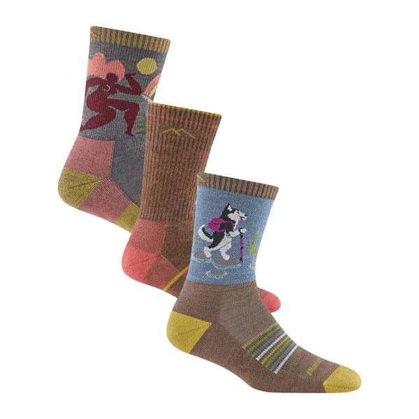 【聖誕禮盒．女款登山 3 入組】（贈：珪藻土吸水杯墊一個）