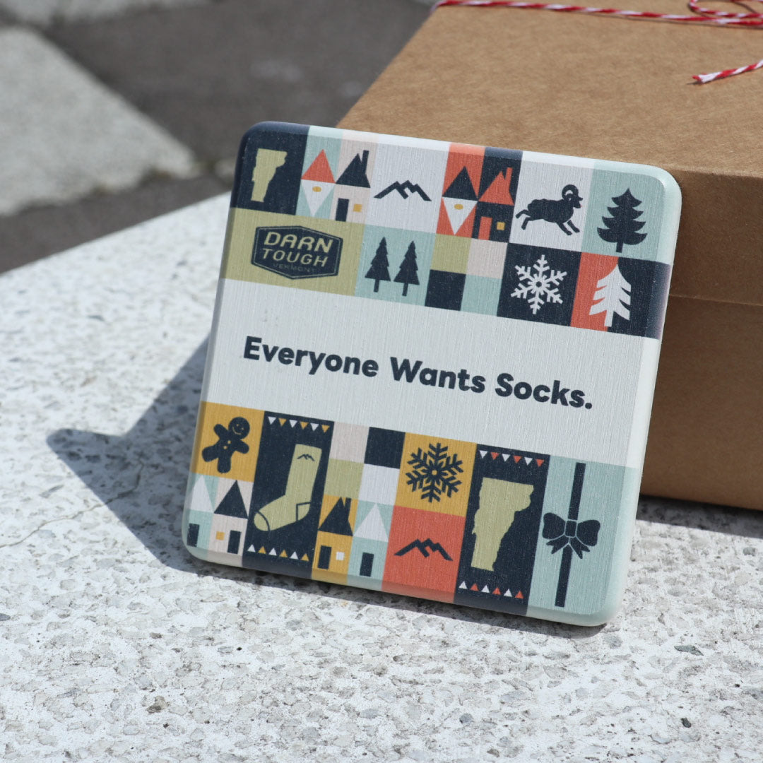 【聖誕禮盒．女款登山 3 入組】Micro Crew（贈：珪藻土吸水杯墊一個）