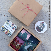 【聖誕禮盒．女款登山 3 入組】Micro Crew（贈：珪藻土吸水杯墊一個）