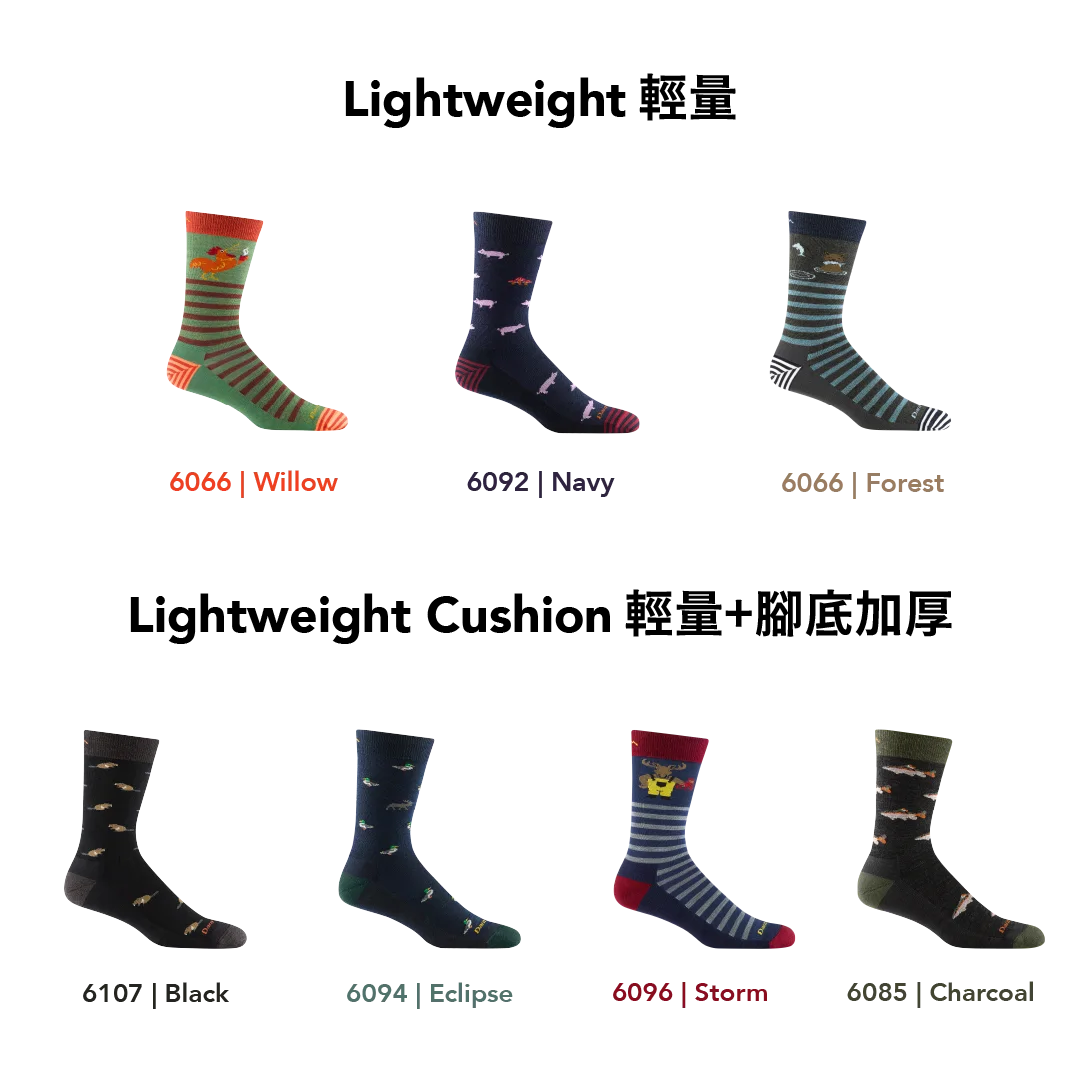 【聖誕禮盒．男款生活 2 入組】Crew Lightweight（贈：珪藻土吸水杯墊一個）