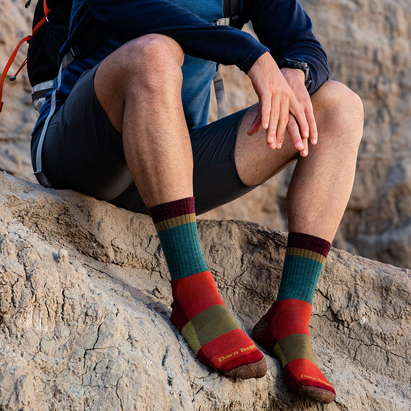 男款 1924.Heady Stripe Micro Crew Lightweight Cushion